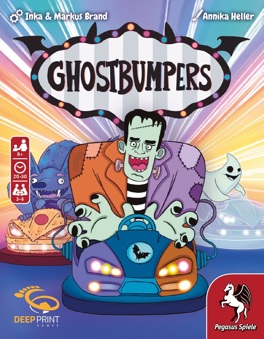 Ghostbumpers Board Game, English Edition